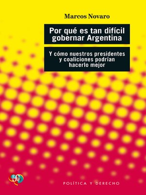 cover image of Por qué es tan difícil gobernar Argentina